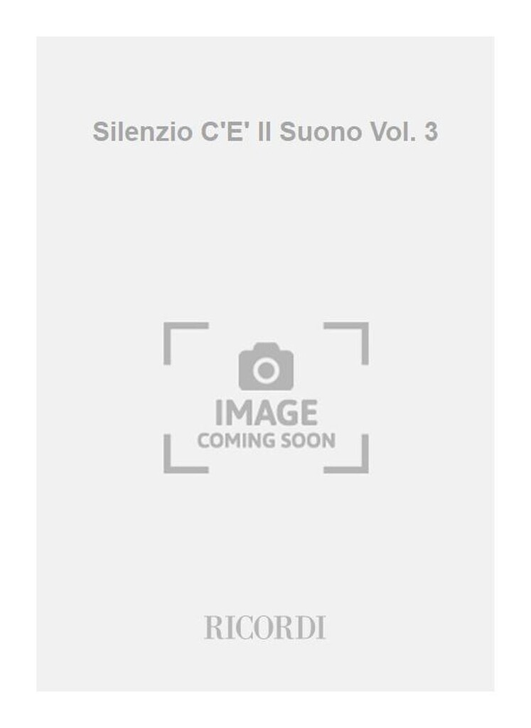 Silenzio C'E' Il Suono Vol. 3